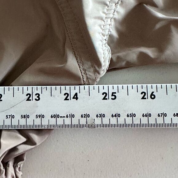 VTG Ellen Tracy Button Front Military Jacket Womens‎ XL Tan Peplum - Picture 13 of 14